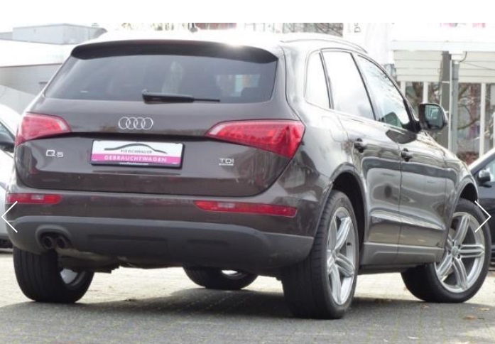 Left hand drive AUDI Q5 2.0 TDI QUATTRO S LINE