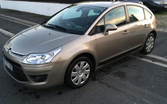 Left hand drive CITROEN C4 1.6 HDI 92 FRENCH REG