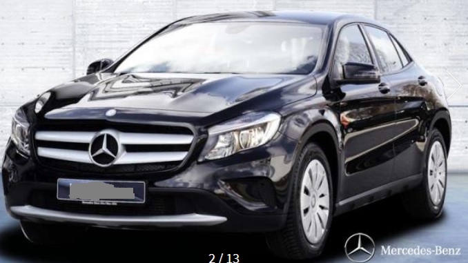 lhd MERCEDES GLA (01/02/2015) - 