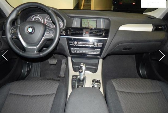 Left hand drive car BMW X3 (01/04/2015) - 