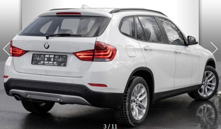 Left hand drive BMW X1 