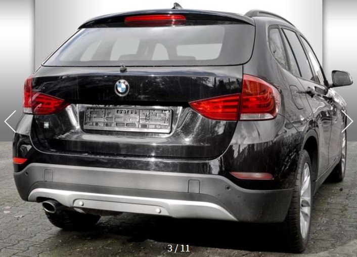 Left hand drive BMW X1 