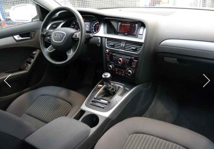 Left hand drive car AUDI A4 (01/06/2015) - 