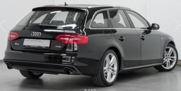 lhd car AUDI A4 (01/09/2015) - 