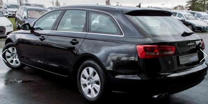 Left hand drive AUDI A6 