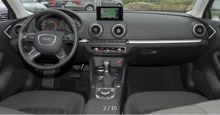 Left hand drive car AUDI A6 (01/06/2015) - 