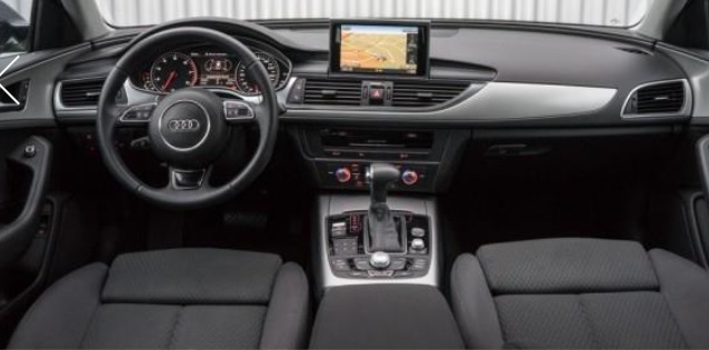 Left hand drive car AUDI A6 (01/01/2015) - 