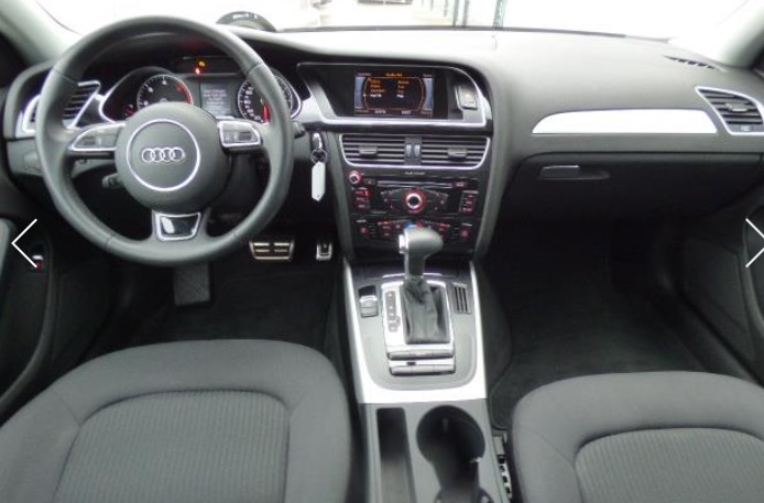 Left hand drive car AUDI A4 (01/04/2015) - 