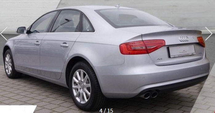 lhd car AUDI A4 (01/05/2015) - 