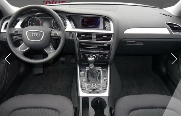 Left hand drive car AUDI A4 (01/05/2015) - 