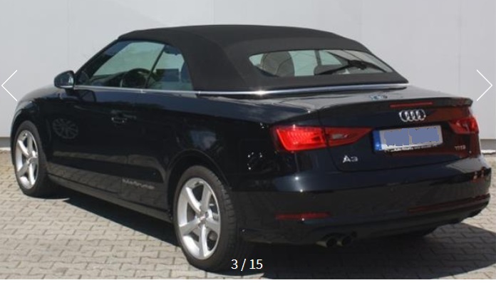 lhd car AUDI A3 (01/04/2015) - 