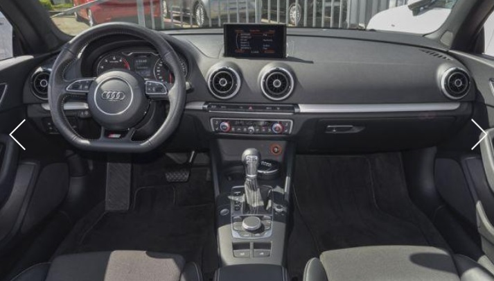 Left hand drive car AUDI A3 (01/04/2015) - 