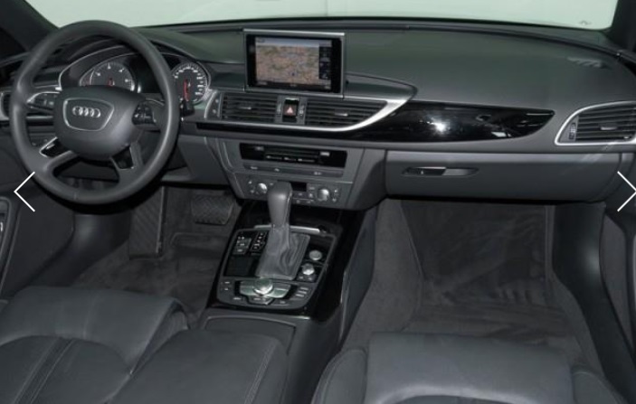 Left hand drive car AUDI A6 (01/03/2015) - 