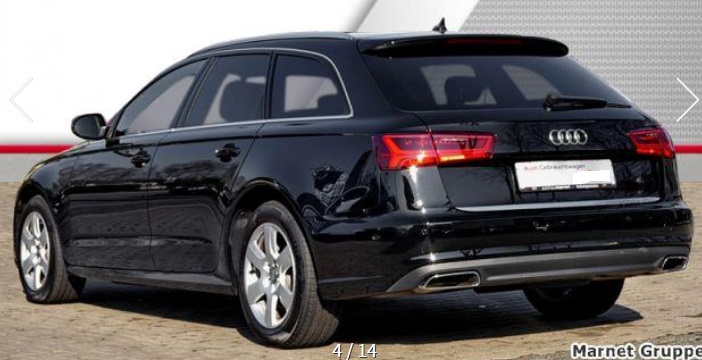 lhd car AUDI A6 (01/08/2015) - 