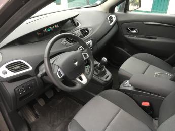 Left hand drive car RENAULT SCENIC (01/10/2012) - 