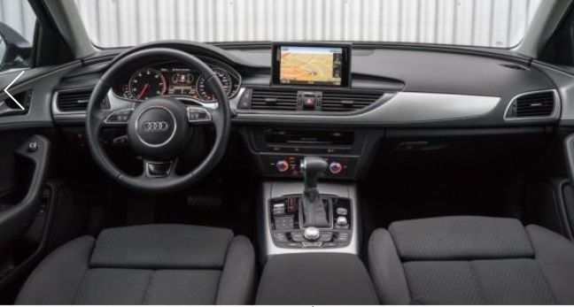 Left hand drive car AUDI A6 (01/01/2015) - 