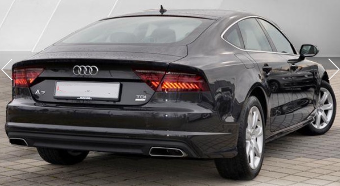 lhd car AUDI A7 (01/04/2015) - 