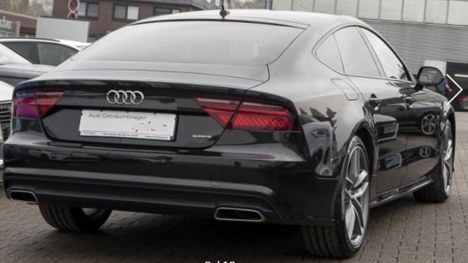 lhd car AUDI A7 (01/04/2015) - 