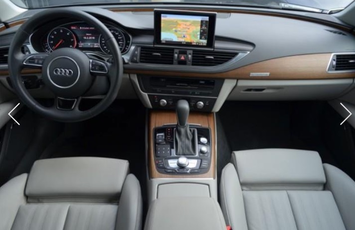 Left hand drive car AUDI A7 (01/01/2015) - 