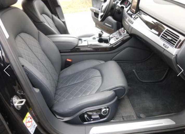 Left hand drive car AUDI A8 (01/04/2015) - 