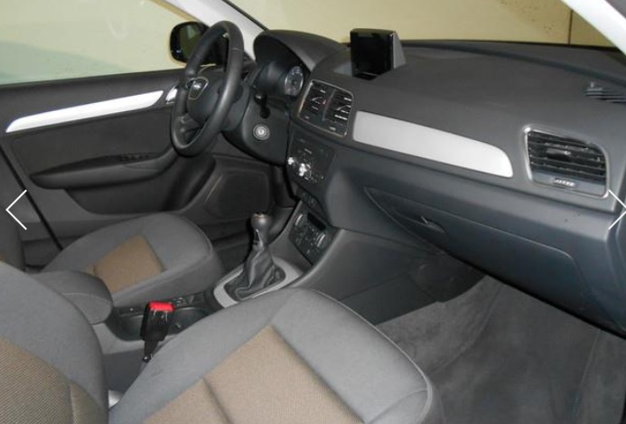 Left hand drive car AUDI Q3 (01/05/2015) - 