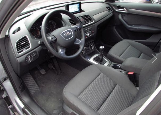 Left hand drive car AUDI Q3 (01/02/2015) - 