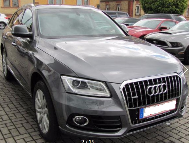 lhd AUDI Q5 (01/09/2015) - 