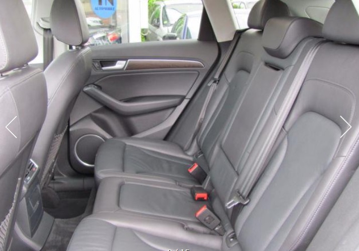 left hand drive AUDI Q5 (01/09/2015) -  