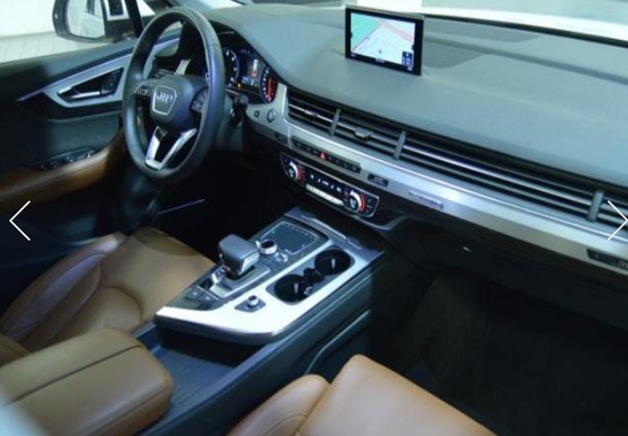 Left hand drive car AUDI Q7 (01/05/2015) - 