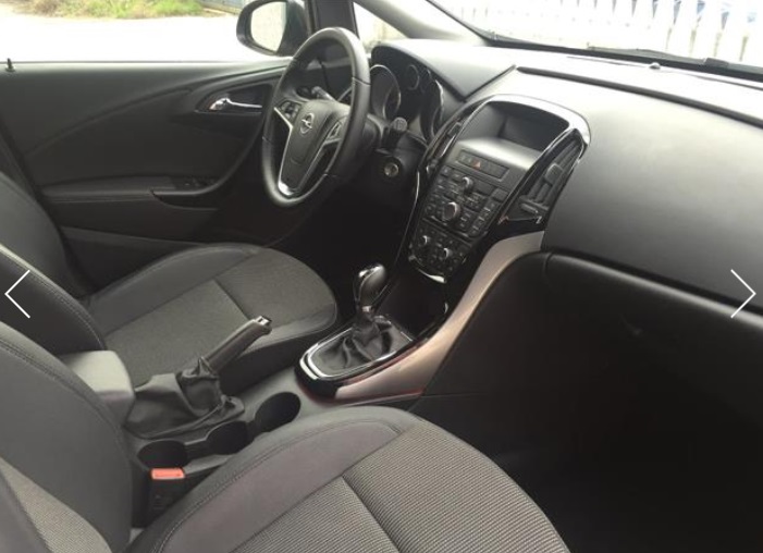 Left hand drive car OPEL ASTRA (01/03/2015) - 