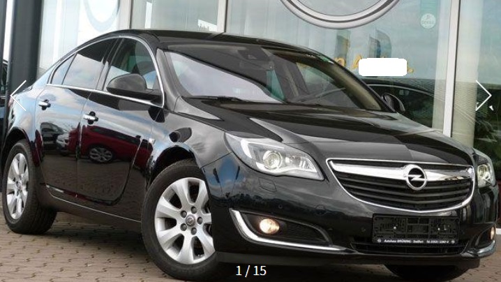 lhd OPEL INSIGNIA (01/03/2015) - 