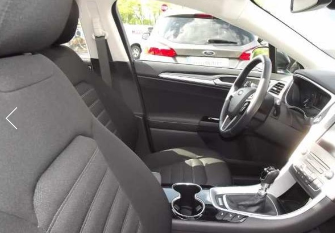 Left hand drive car FORD MONDEO (01/03/2015) - 