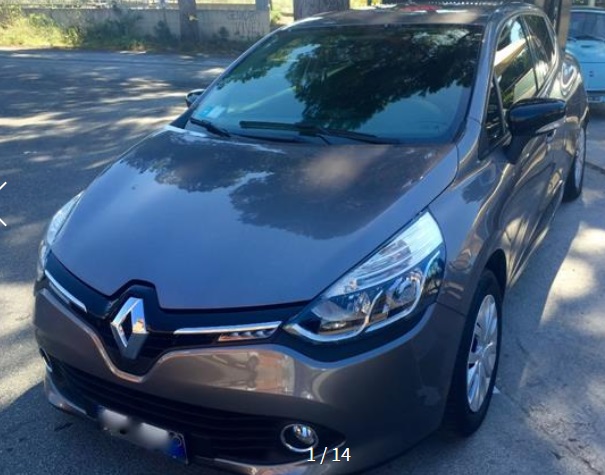 lhd RENAULT CLIO (01/07/2015) - 