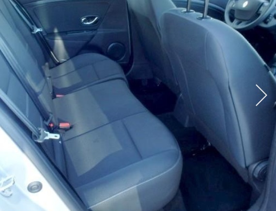 left hand drive RENAULT MEGANE (01/06/2015) -  