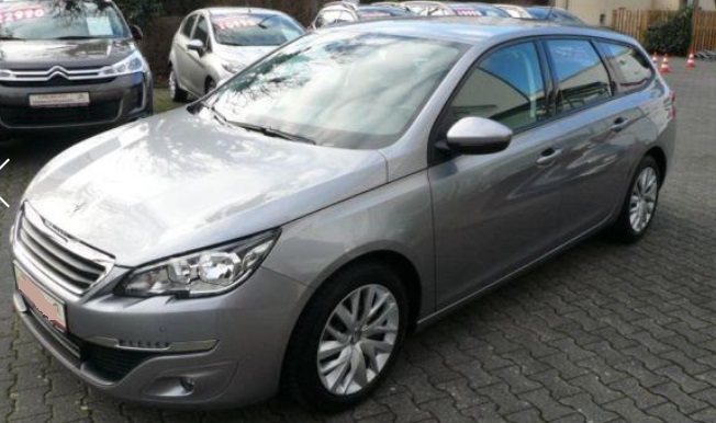 Left hand drive PEUGEOT 308 SW PureTech 110 