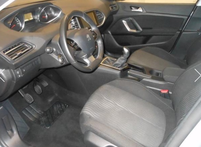 Left hand drive car PEUGEOT 308 (01/06/2015) - 