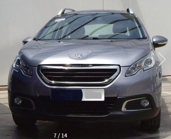 lhd PEUGEOT 2008 (01/03/2015) - 