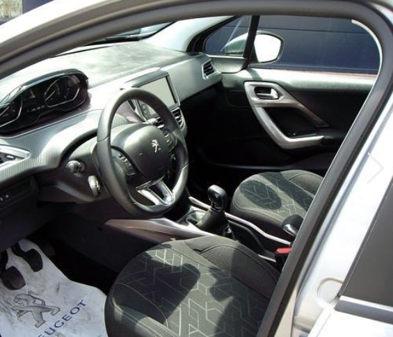 Left hand drive car PEUGEOT 2008 (01/03/2015) - 