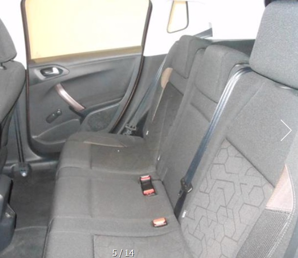 left hand drive PEUGEOT 2008 (01/03/2015) -  