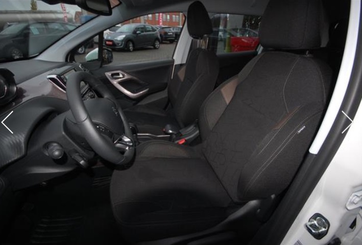 Left hand drive car PEUGEOT 2008 (01/03/2015) - 