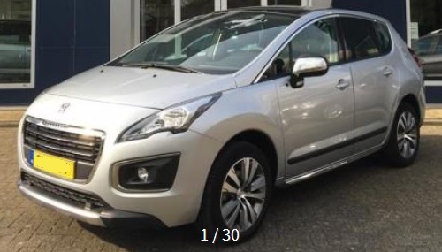 lhd PEUGEOT 3008 (01/04/2015) - 