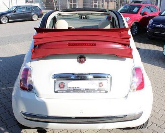 left hand drive FIAT 500C (01/05/2013) -  