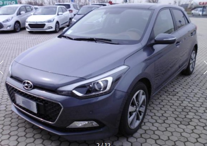 Left hand drive HYUNDAI i20 1.1 CRDi 12V Style