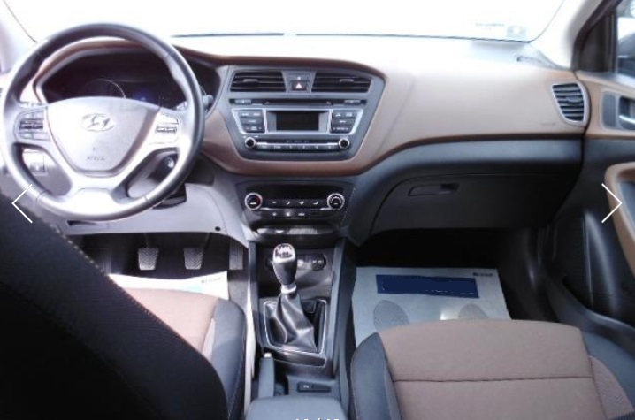 Left hand drive car HYUNDAI i20 (01/06/2015) - 