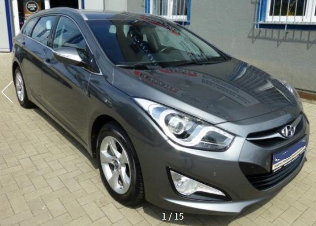 lhd HYUNDAI i40 (01/04/2015) - 