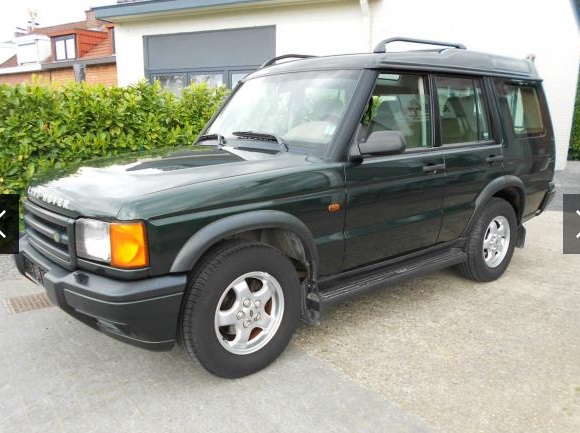 Left hand drive car LANDROVER DISCOVERY (01/10/2001) - 
