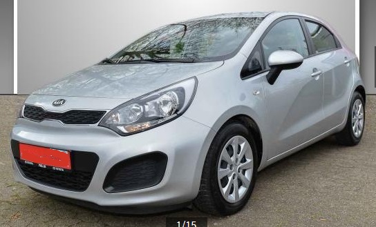 lhd KIA RIO (01/05/2015) - 