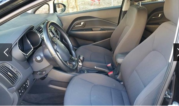 Left hand drive car KIA RIO (01/04/2015) - 