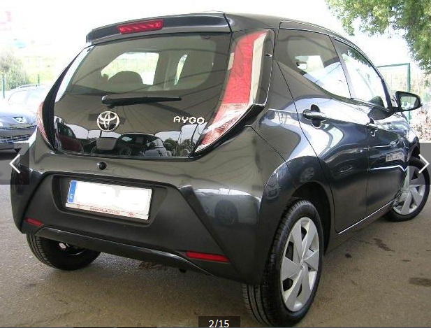 lhd car TOYOTA AYGO (01/06/2015) - 