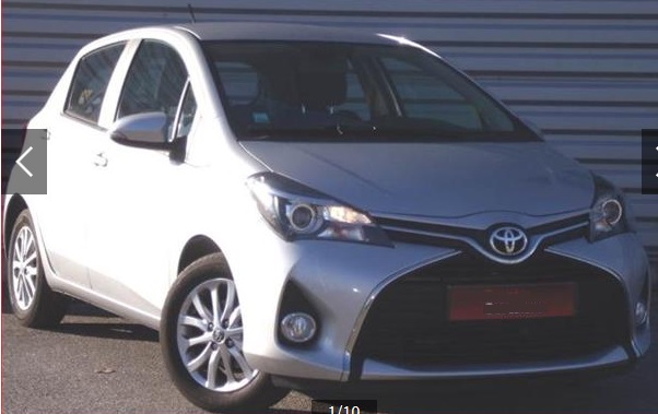 Left hand drive TOYOTA YARIS 90 D-4D Dynamic